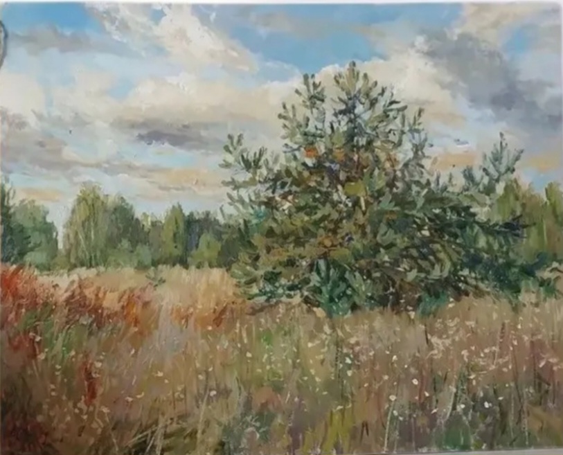 Молодая сосна